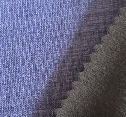 plain special imitation linen fabric-tpu-fleece